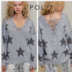 HUGH SALE GREAT SWEATER as is Multi seasonal & from POL